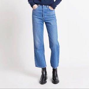 Levi’s RIBCAGE CROPPED BOOTCUT WOMEN'S JEANS new with tags size 33